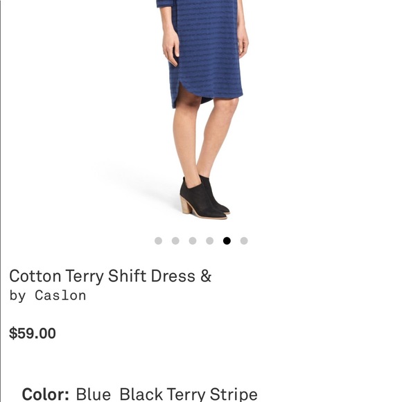 Striped dress by Caslon. Size petite Small SP - Picture 4 of 5